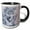 Black/White, variant on 3drose, Wolf Head Watercolor Painting, 15oz Mug