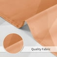thumbnail image 5 of Ombre Orange Fabric Shower Curtain, Textured Fabric Bath Shower Curtain for Bathroom Decor, Waterproof Shower Curtain Liner with 12 Hooks,Machine Washable (72 x 72 inch, Orange), 5 of 6