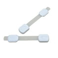 thumbnail image 1 of Cerraduras de Seguridad para Niños - Seguros Flexibles con Pegamento para Bloquear el Acceso a Armarios, Cuenta con Adhesivo 3M (3-piezas), 1 of 5