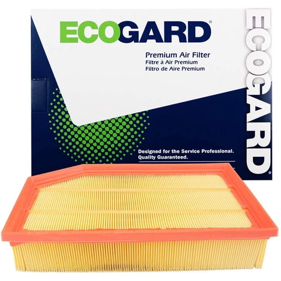 ECOGARD XA11675 Premium Engine Air Filter Fits 2018-2025 Jeep Wrangler, 2020-2025 Gladiator
