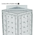 thumbnail image 4 of Four-sided 4"W x 24"H Pegboard Tower with Revolving 9" Base, 4 of 5