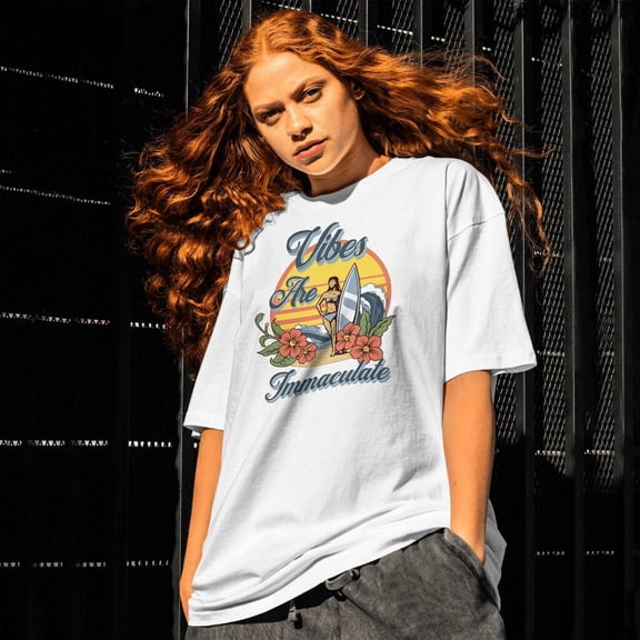 Vibes Are Immaculate I Good Vibes Shirt Big Vibes Shirt Summer Multi Color Positive Festival Gift for her Concert Vacation Surf Beach Lovers