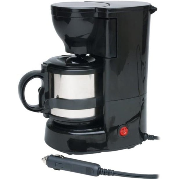 RoadPro 12Volt Coffee Maker with 16oz. Metal Carafe