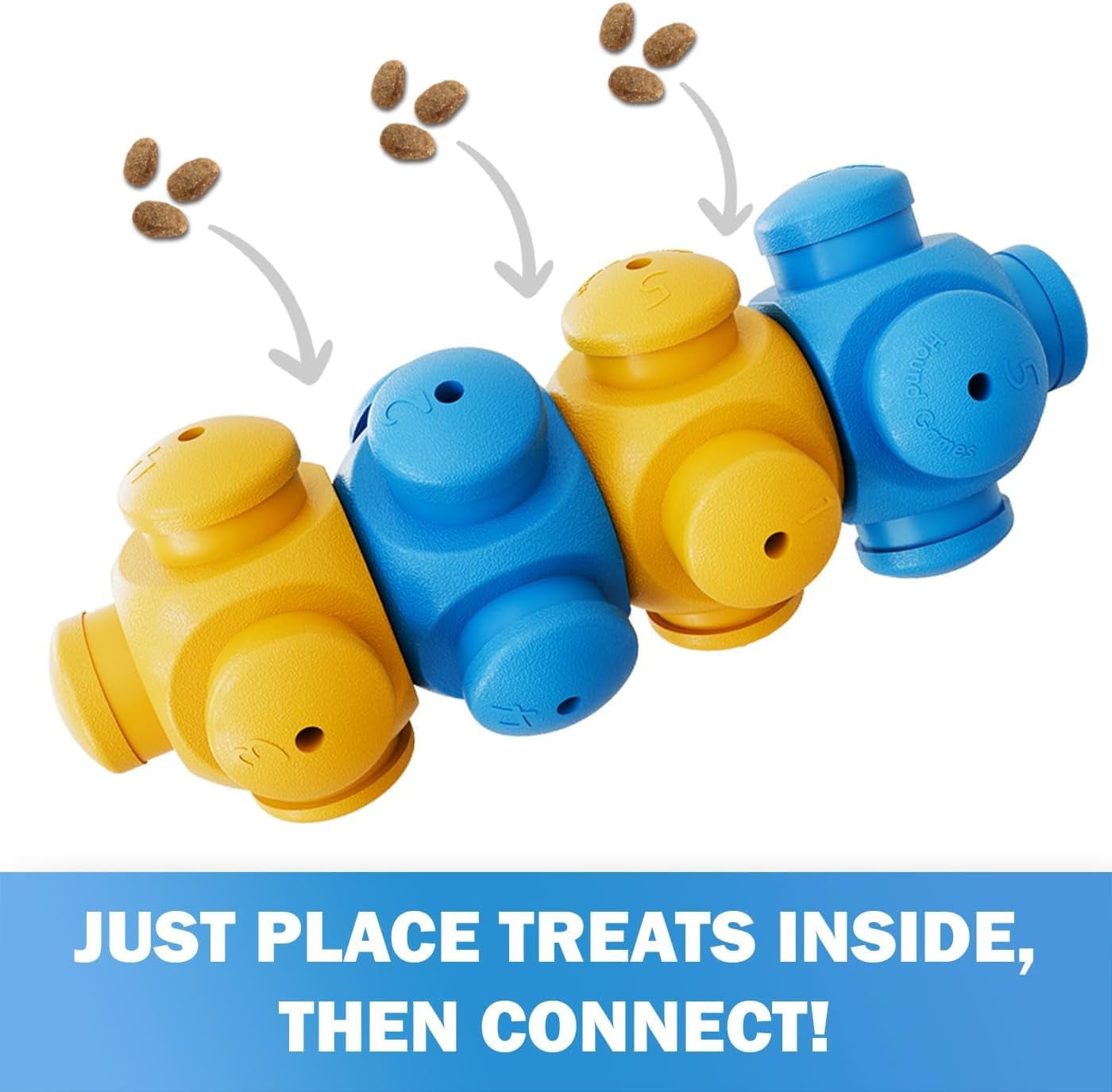 3 PACK Dog Treat Ball, Interactive Puzzle Dog Toys for Treat Dispensing, Boredom Busters, Mentally Stimulating, Hard Puzzle, Difficult Toys to Keep Them Busy, Cognitive Dog Games, Puppy Puzzle Toys