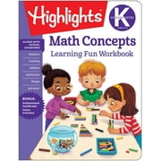 Highlights Learning Fun Workbooks: Kindergarten Math Concepts (Paperback)