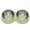 Green, variant on Double Cat Food Bowl with Non- Base, Stainless Steel Food & Water Bowls Set with Easy-to-Clean Detachable Design, Pet Feeder for Cats & Dogs (Grey)