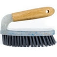 thumbnail image 2 of Beille 1pc Scrub Brush with Bamboo Handle and Heavy Duty Bristles Household Essentials, Multicolor, 2 of 5