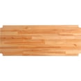 thumbnail image 3 of 36"W x 14"D x 1"Thick Hardwood Deck Overlay for Wire Shelving, 3 of 6