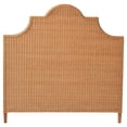 thumbnail image 2 of bali & pari Melanie Bohemian Light Honey Rattan Queen Size Standalone Headboard, 2 of 6