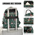 thumbnail image 3 of FORMRS Mini Backpack Purse for Women Travel Daypack Casual Shoulder Bag, Red Christmas Trees, 3 of 7