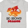 thumbnail image 4 of Inktastic Big Brother Cute Red and Orange Dragon Boys Toddler T-Shirt, 4 of 5