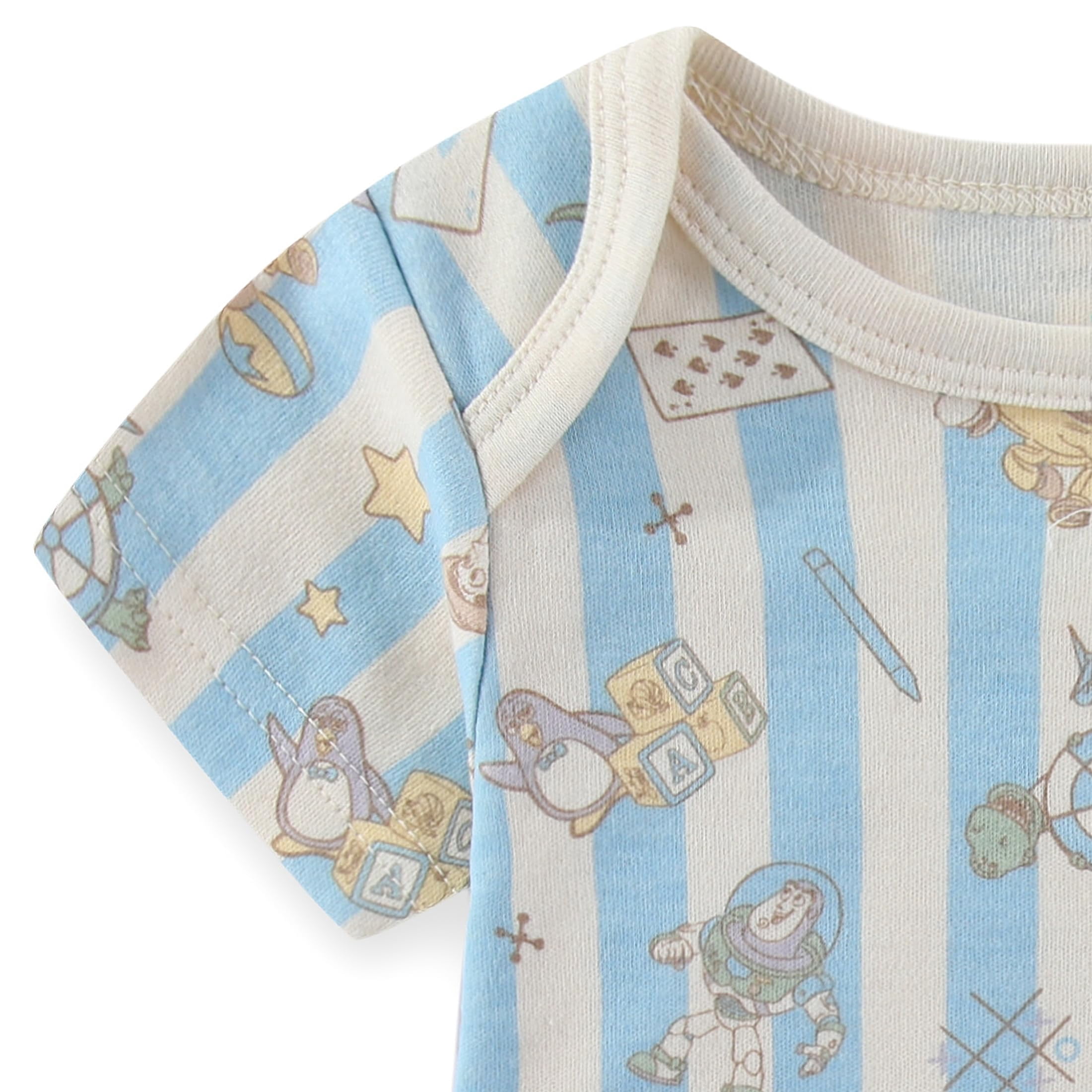 Disney Toy Story Woody Buzz Lightyear Bodysuit Creeper (Baby Boys), 3 Pack, Sizes 3M-12M