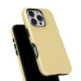 thumbnail image 6 of DesignSkinz Scratch-Resistant Hard Slim Case Compatible with iPhone 11 Pro Max (Compatible with MagSafe) - Light Yellow Pastel Color, 6 of 9