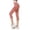 Light Pink, variant on Women's Knee Length Leggings High Waist Pants Workout Biker Slimming Athletic Gym Yoga Pants Womens Bottoms Brick Red XXL