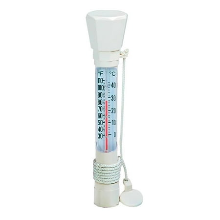 Swimming Pool Spa Hot Tub Floating Water Temp Thermometer String F/C Display