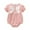 Pink, variant on Newborn Baby Girl Summer Outfits Baby Crew Neck Short Sleeve Romper Fashion Solid Color Onesies Jumpsuit Cloth (White 0 Months)