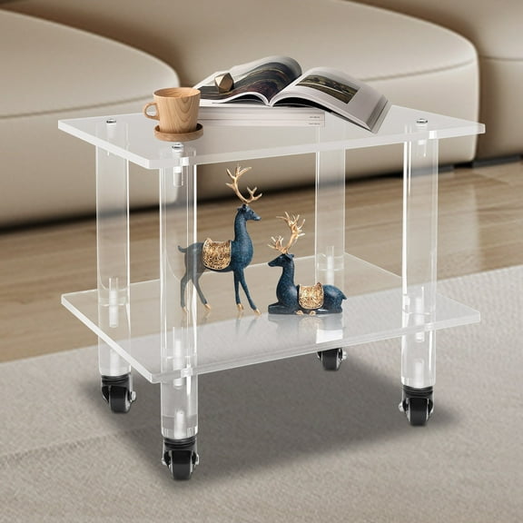 Printer Stand, Acrylic Printer Stand, Printer Stand with Wheels