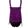thumbnail image 5 of Atogsazn Tankini Top Swimsuit Top for Women Swim Tops Plus Size Bathing Suit Top Fashion Clothes 03-Purple XL on Clearance, 5 of 5