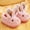 Pink, variant on Rabbit Winter Slippers Plush Bunny Slippers for Girls & Boys (Grey 18-24 Months)