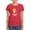 Red, variant on CafePress - Geography Chick Women's Dark T Shirt - Women's Traditional Fit Dark T-Shirt