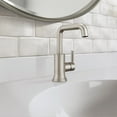 thumbnail image 5 of Moen Zyla Spot Resist Nickel High Arc Single Handle Bathroom Faucet, 5 of 6