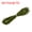 Army Green, variant on Uxcell Twisted Cord Trim 11 Yard 0.12 inch 3-Ply Twine Braided Rope Shiny Thread String Silver