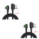 thumbnail image 2 of Cable de datos trenzado Methold tipo codo Micro Line Aleatorio 2piezas, 2 of 6