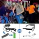 thumbnail image 5 of (white)wireless Led Light Up Glasses 2 Pack Glow In The Dark Neon Glasses For Rave Party, 5 of 5