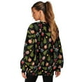 thumbnail image 2 of HELLHERO Christmas Tree Star Print Women Sweater Trendy Soft Loose Pullover Sweatshirts Warm Crew Neck Sweatshirt with Pocket Size S, 2 of 7