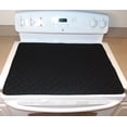 thumbnail image 2 of ANGECA Stove Top Cover and Protector for Glass, Ceramic Stove - Quilted Material 100% Cotton - Protects Electric Stove - Glass Cooktop - Washer Dryer Top (Black), 2 of 4