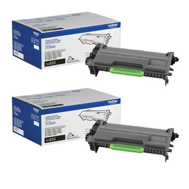 Brother Brother 2 Pack TN850 High Yield Toner Cartridge,  Up to 8000 Pages, Black