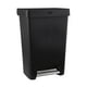 thumbnail image 1 of Bote de basura Rubbermaid Step-On de 46.9 litros con tapa negra para el hogar, 1 of 7