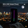 thumbnail image 3 of Altavoz Bluetooth IPHOENIX IP-860 con LED/FM/USB/TWS - Negro, 3 of 7