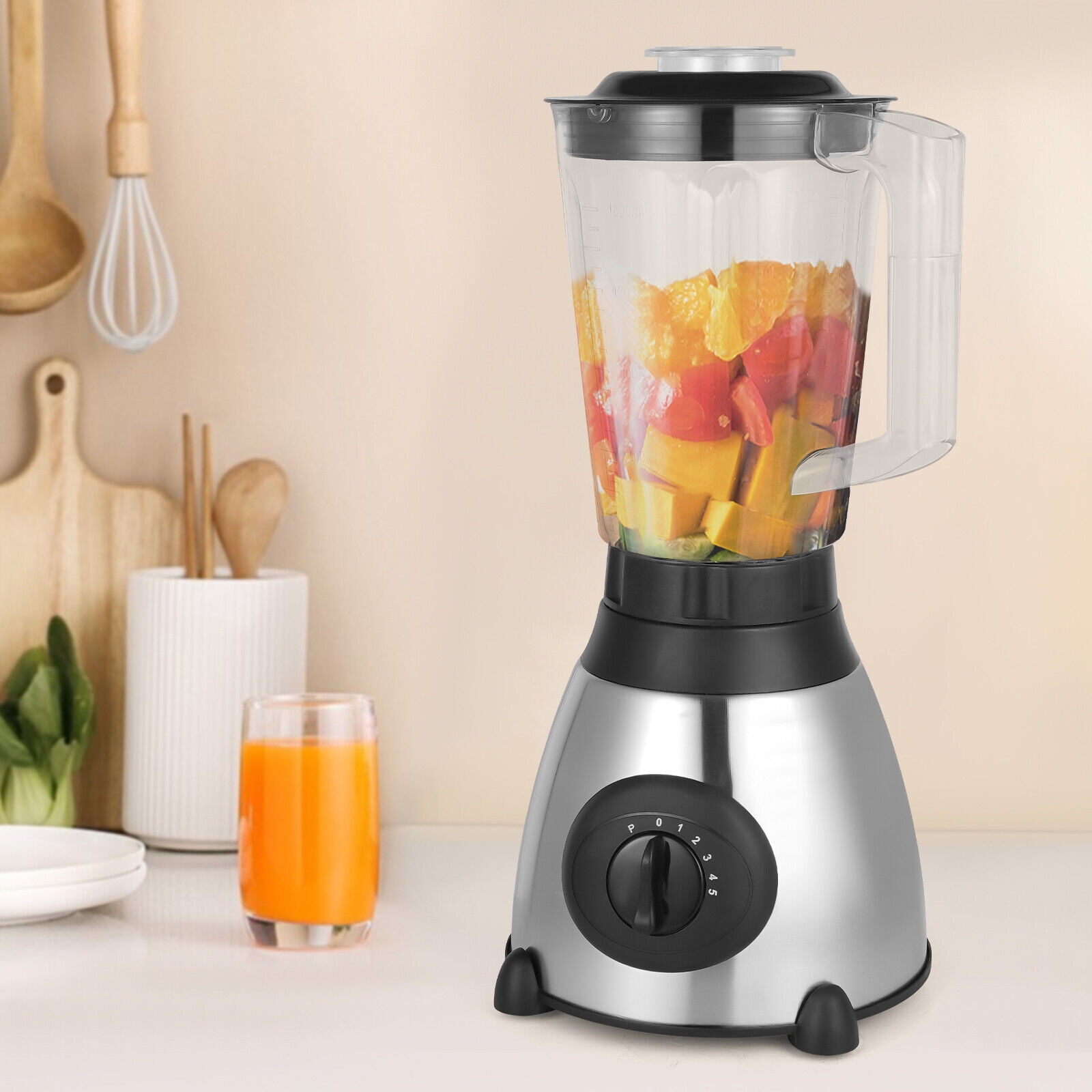 PEAKORAY66 Multifunctional Smoothie Food Processing Blender Corded Electric Mixer 1.6L