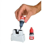 Accu-Stamp2® Pre-Ink Message Stamp, Posted, Red