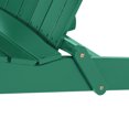 thumbnail image 6 of Carla Acacia Wood Outdoor Adirondack Chair, Dark Green, 6 of 10