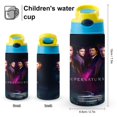 thumbnail image 2 of Superna-Tula Water Bottle with Straw Lid Insulated Stainless Steel Reusable Tumbler 12 oz, 2 of 8