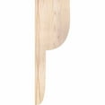 thumbnail image 3 of 5 1/2"W x 8"D x 24"H Crestline Smooth Corbel, Douglas Fir, 3 of 9
