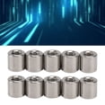 thumbnail image 4 of Round Coupling Nut,  50PCS Female Thread Coupling Nuts Stable Connection  For Fastening  Studs Screws, 4 of 8