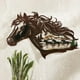 thumbnail image 2 of Silueta De Caballo De Metal, Arte De La Pared Decoración, Caballos Corriendo, Esculturas De Animales Para La Decoración Del Hogar Del Dormitorio Advancent HA036545-00, 2 of 6