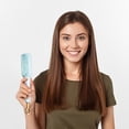 thumbnail image 4 of Peine de masaje estático autolimpiante Cepillo de pelo autolimpiante Cepillo de pelo autolimpiante escalable Cepillo de pelo de masaje para nudos estáticos para mujeres y niñas, 4 of 4