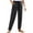 Black 1, variant on hotojiny Women's Pants Summer Breathable Drawstring Straight Leg Pants Casual High Waist Beach Vaction Trousers with Pockets
