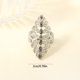 thumbnail image 5 of Anillos de diamantes Minnieouse estilo corte Retro resistentes y duraderos Talla 8, 5 of 6