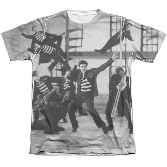 Elvis Presley Jubilant Felons Sublimated T-Shirt White