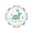 thumbnail image 5 of Easter Plates and Napkins Service for 8 Plus Happy Easter Cottage Plaid Designs Dinner Plates Luncheon Napkins Beverage Napkins Dessert or Appetizer Plates Disposable Tableware Set by Clear Above, 5 of 8