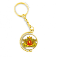 thumbnail image 1 of Anillo de oro Unbranded Naypyidaw Birmania emblema nacional Llavero, 1 of 3