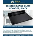 thumbnail image 4 of W10245805 Glass Main Top, Black, 4 of 5