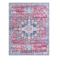 thumbnail image 3 of Unique Loom Renaissance Collection Area Rug - Roma (10' 6" x 13' Rectangle Antique Pink/Blue), 3 of 7