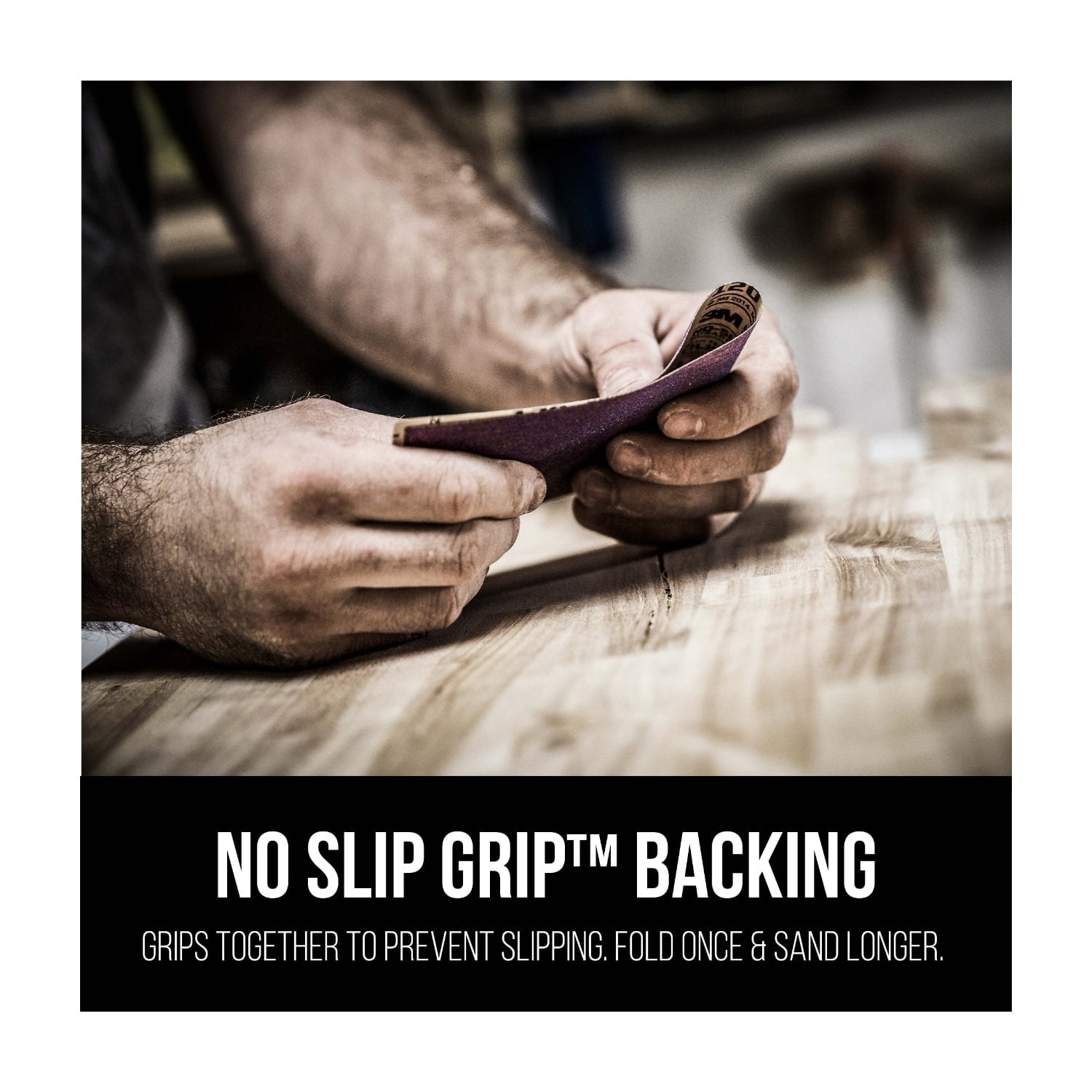 3M Pro Grade Precision Sandpaper, No-Slip Grip Backing, 3 2/3 in x 9 in, 100 Grit, 6 Sheets