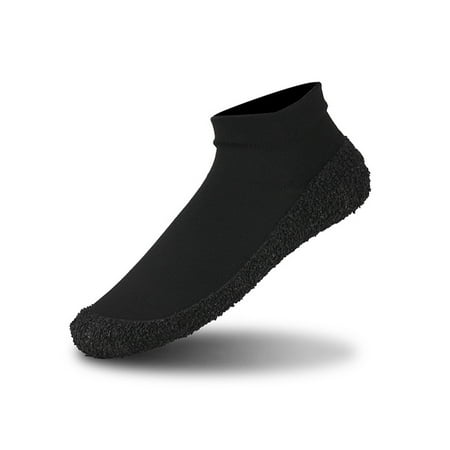 

Ritualay Womens Mens Water Shoes Barefoot Swim Shoe Rubber Sole Aqua Socks Comfort Breathable Yoga Sock Hiking Exercise Quick Dry Sneakers Black 10